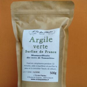 Argile verte surfine de France - Poudre