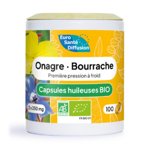 ONAGRE 250 mg -BOURRACHE 250 mg BIO